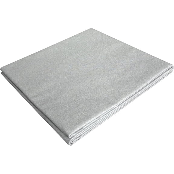 59" x 2 Yards Silver Thermal Heat-Resistant Fabric by The Yard for Ironing