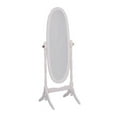 thumbnail image 1 of 59.5 in. White Finish Cheval Standing Mirror, 1 of 1