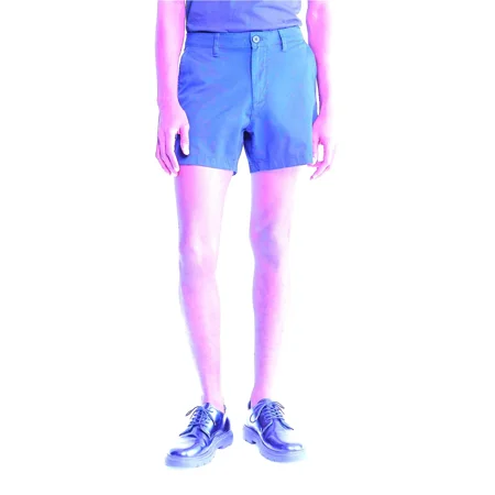 $59.50 Calvin klein Men's 5-Inch Chino Shorts Sky Blue Size M