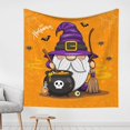 59*59in Halloween Tapestry for Bedroom Halloween Happy Old Man B Large