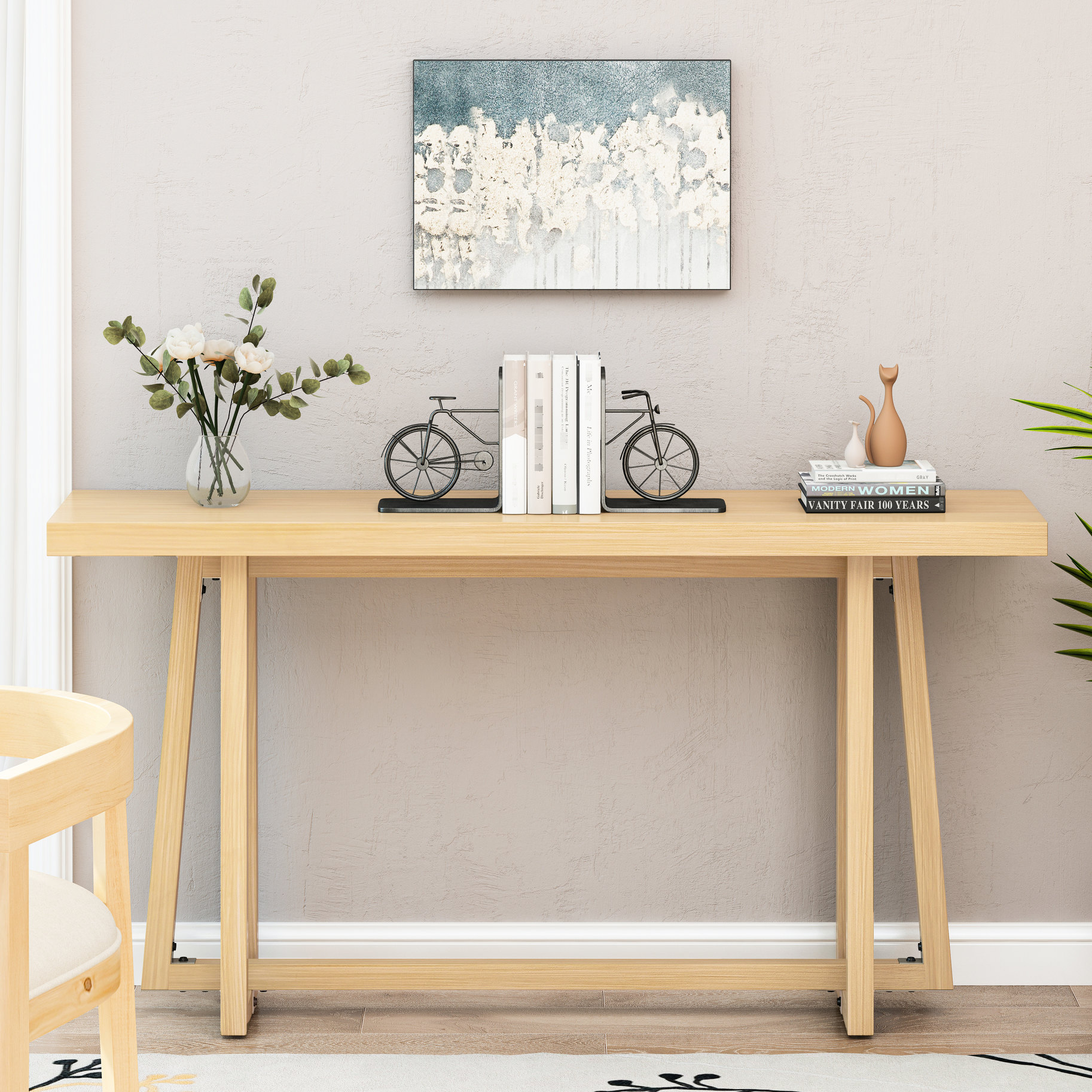 59.84 - inch Console Table | Fits Well in Hallway, Living & Bed Room ...