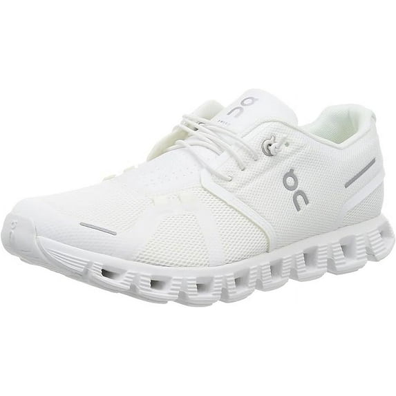 59.98918 On Men's Cloud 5 Shoes in White ALL WHITE Size 11