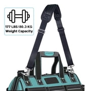59" Bag Shoulder Strap Adjustable Comfortable Belt with Metal Hooks for Messenger, Laptop, Gym Bag,Duffle,Black