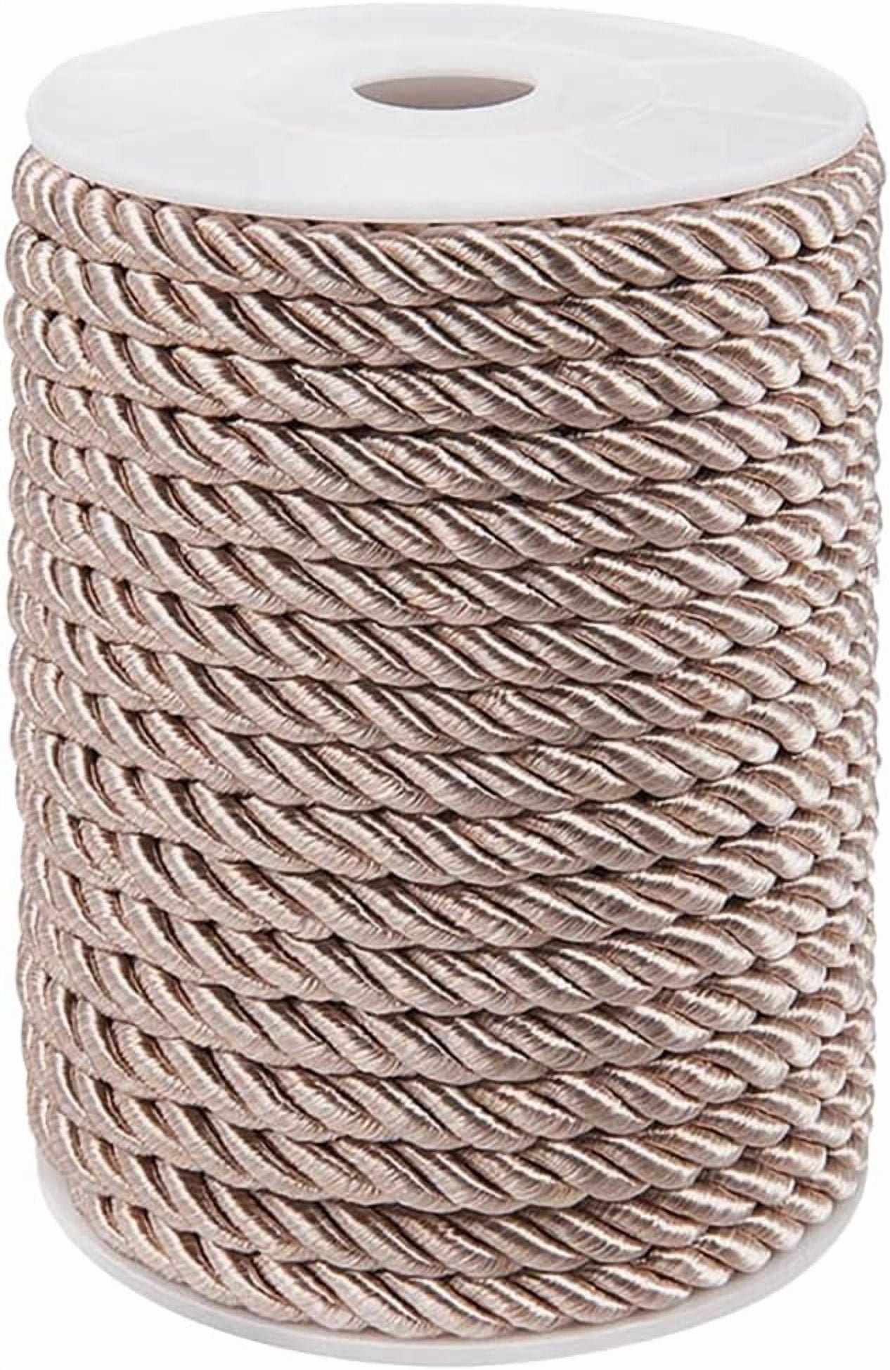 5 Graduation Ropes 59 Feet 5mm Khaki Graduation Honor Cord Twine Decorative Rope 3 Ply ...