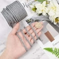 thumbnail image 1 of 59 Feet 5mm Twisted Cord Rope 3-Ply Decorative Rope Polyester Twine Cord Rope String for Home Decor Crafts Making and Costume Crafting (Dark Gray), 1 of 3