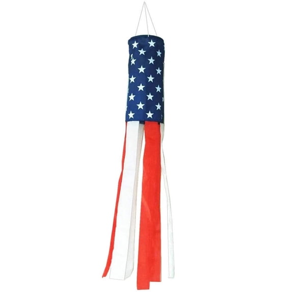 59 Inch American US Flag Windsock Stars and Stripes for Flag Day and 4th of July Decorations Outdoor