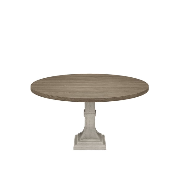 59 - Inch Diameter - Natural Grain Variation - Weekend Brunches - Durable Dining Option