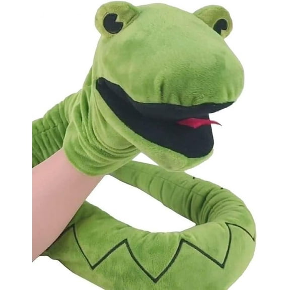 59" Long Snake Hand PuppetKids Hand Puppet Toys Can Be Used for Teaching and Telling Stories, Snakes Hand Puppet, Mouth Moveable Snake Puppet #08 (Color : A)