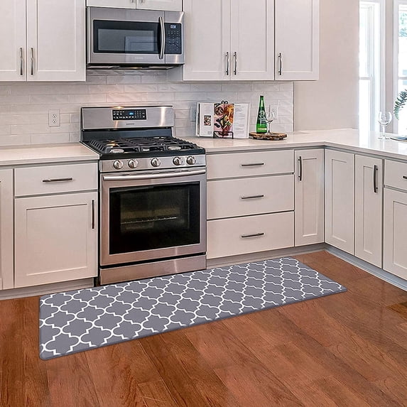 59'' Non-Slip Kitchen Rugs Soft Kitchen Mats Set for Floor Non Slip Comfort Runner Rug Kitchen Floor Carpet for Doorway Bathroom Runner Rug for Kitchen Doorway Bedroom 59x17.3 Inch