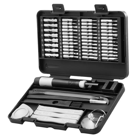 59-Piece Precision Screwdriver Set with Magnetic Bits, Electronics Repair Tool Kit for Computers, Smartphones & Gadgets