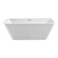 thumbnail image 1 of 59" Streamline N-680-59FSWH-FM Soaking Freestanding Tub and Tray With Internal Drain, 1 of 3