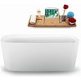 thumbnail image 1 of 59" Streamline N1640ROB Freestanding Tub and Tray with Internal Drain, 1 of 1