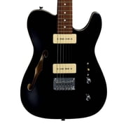 Michael Kelly 59 Thinline Semi-Hollow Electric Guitar Gloss Black
