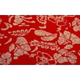 thumbnail image 1 of 59" Wide Red Rayon Texture Fabric Crafting Sewing Indian Material By The Yard, 1 of 1