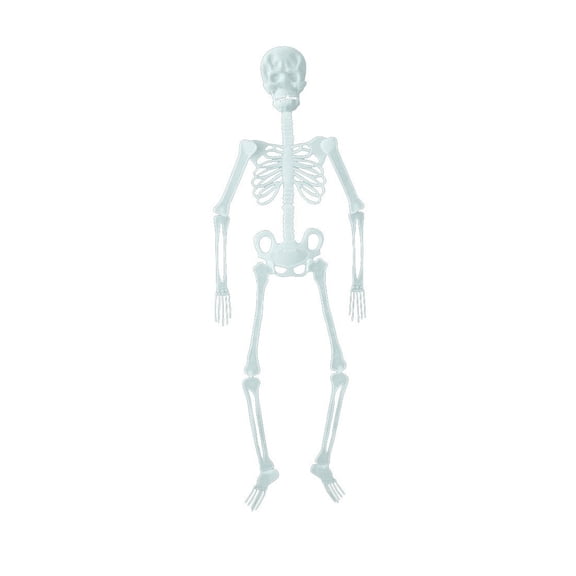 Halloween Creepy Skeletons — Glowing Bones with Eerie Aura, Halloween Decorations for Porch Ceilings, Tree Branches & Entryway Displays for Trick or Treat Nights with glowing spooky setups