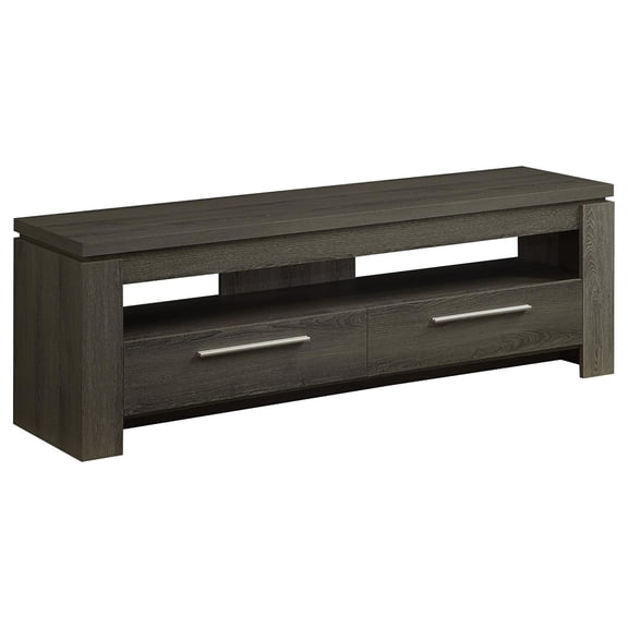 59-inch Transitional TV Stand / Diverse Storage Options for Essentials