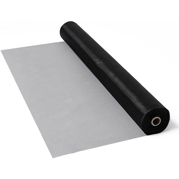 59 in x 100 ft Fiberglass Window Screen Mesh, Window Screen Replacement, Screen Door Mesh, Screen Mesh Roll, Porch Screens for Patios Outside Outdoor, Heavy Duty Window Screens for House Windows
