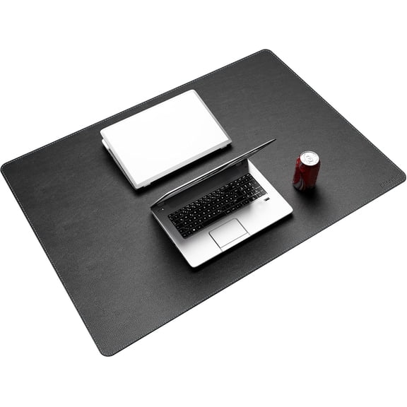 59" x 27.5" Large Leather Desk Mat, Extended Mega Size Mouse Pad with Full Desk Coverage, Waterproof Office Desk Protector