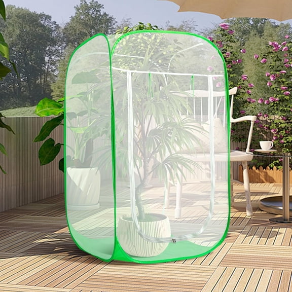 59" x 35" x 35" Pop Up Garden Mesh Plant Cover
