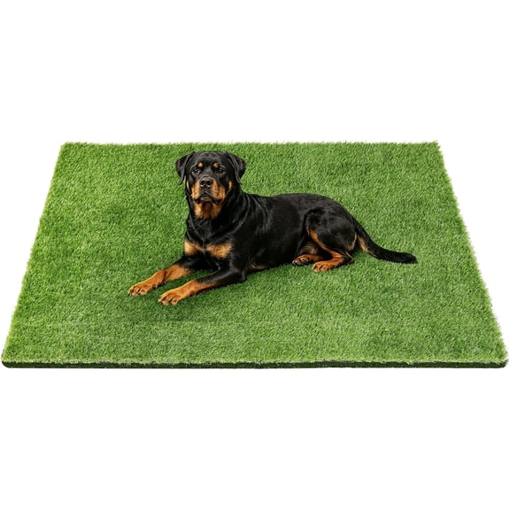 59" x 36" Fake Grass Mat for Dogs, Premium Washable Artificial Turf Grass Rug for Patio Lawn Balcony Door Dog Pet Pee Potty Training