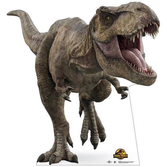 59 x 55 in. Jurassic World Dominion Cardboard T-Rex Cutout - Jurassic World 3 Dominion