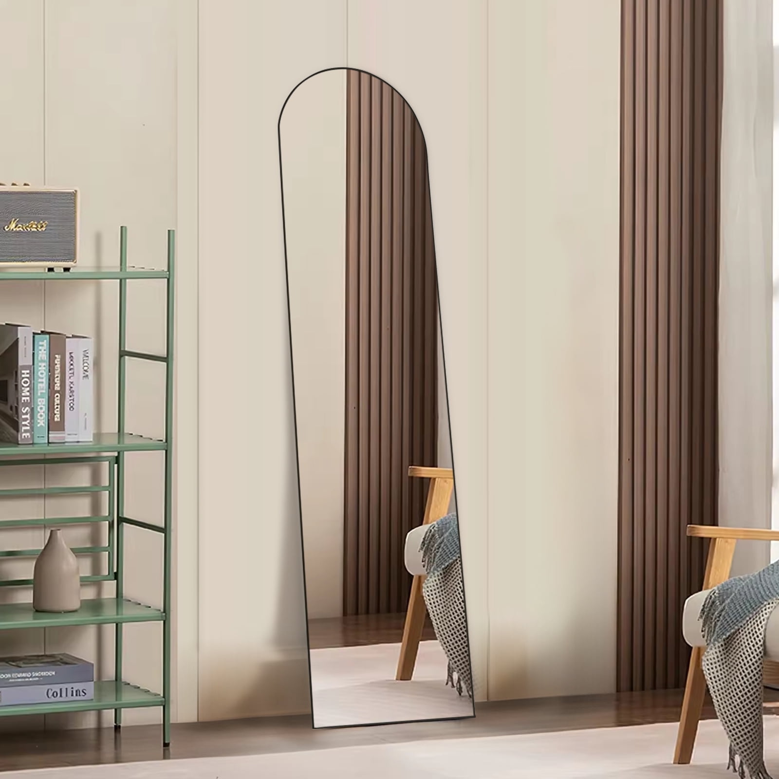 59"x16" Arched Full Length Mirror Full Body Mirror Floor Mirror ...