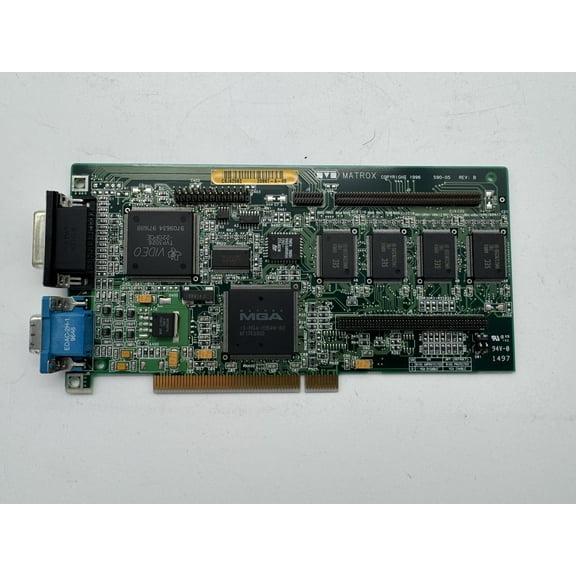 590-05 (rev.b) 4mb pci video card, id7059000, mga-mil/4/ib3, 75h9227