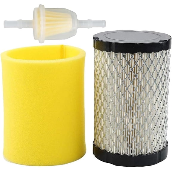 590825 594201 796031 Air Filter for 797704 Pre Filter for BS John Deere D100 D110 D125 D130 Husqvarna YTA24V48 YTH18542 YTH24V48 YTH24V54 YTH22V46 Replace MIU14395 MIU13038