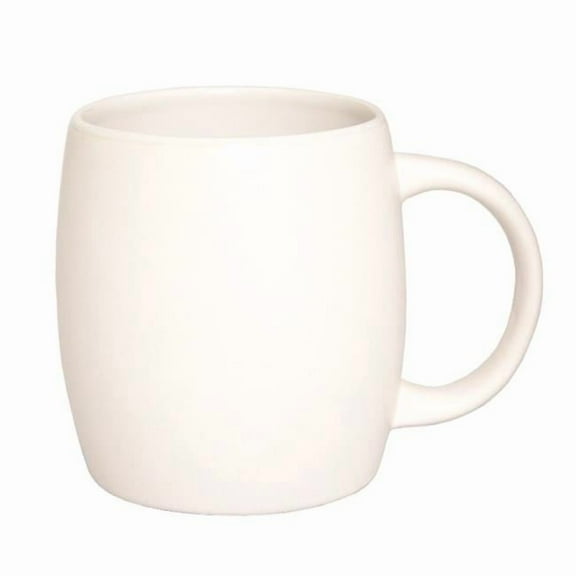 591 ml 20 oz Barrel Mug - All White