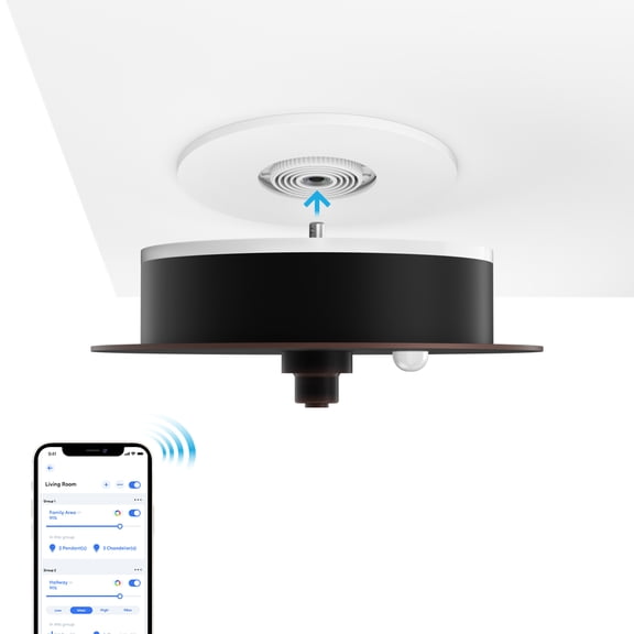 5934-BR-SkyX-SkyPlug Smart Plug & Play Lighting Base - Mira-Bronze Finish