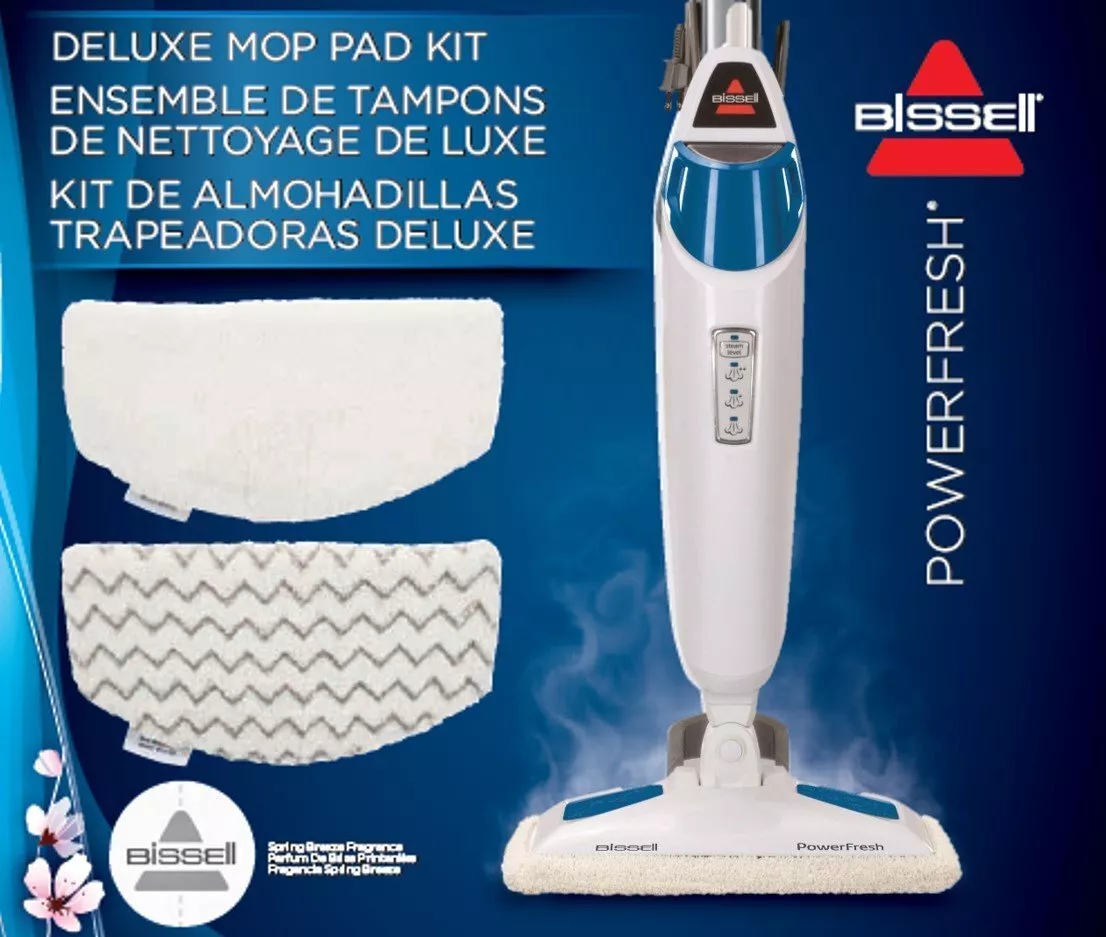 5938, PowerFresh Steam Mop Padsm 2 pk with Fragrance discs (4 ct
