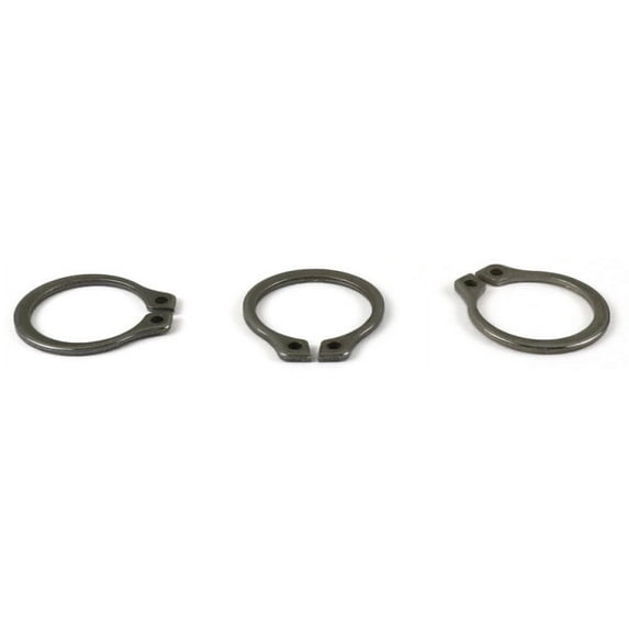 .594" External Style Retaining Rings / Stainless Steel - 100 Piece Carton