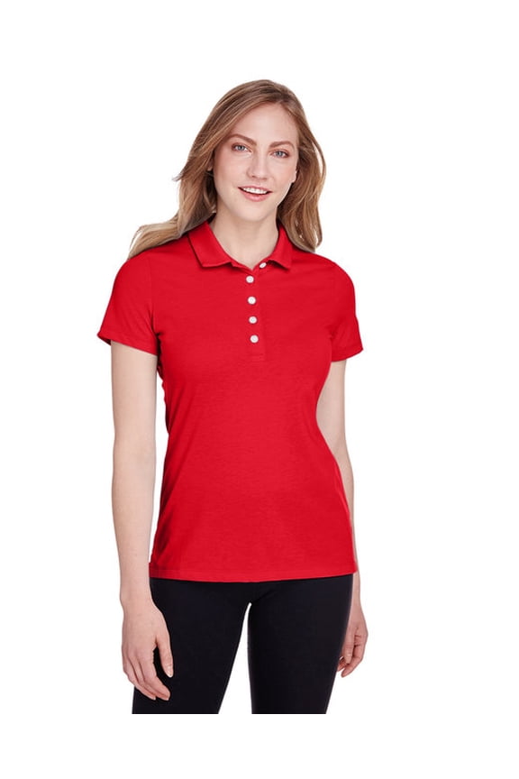 596921 Puma Golf Ladies' Fusion Polo High Risk Red S