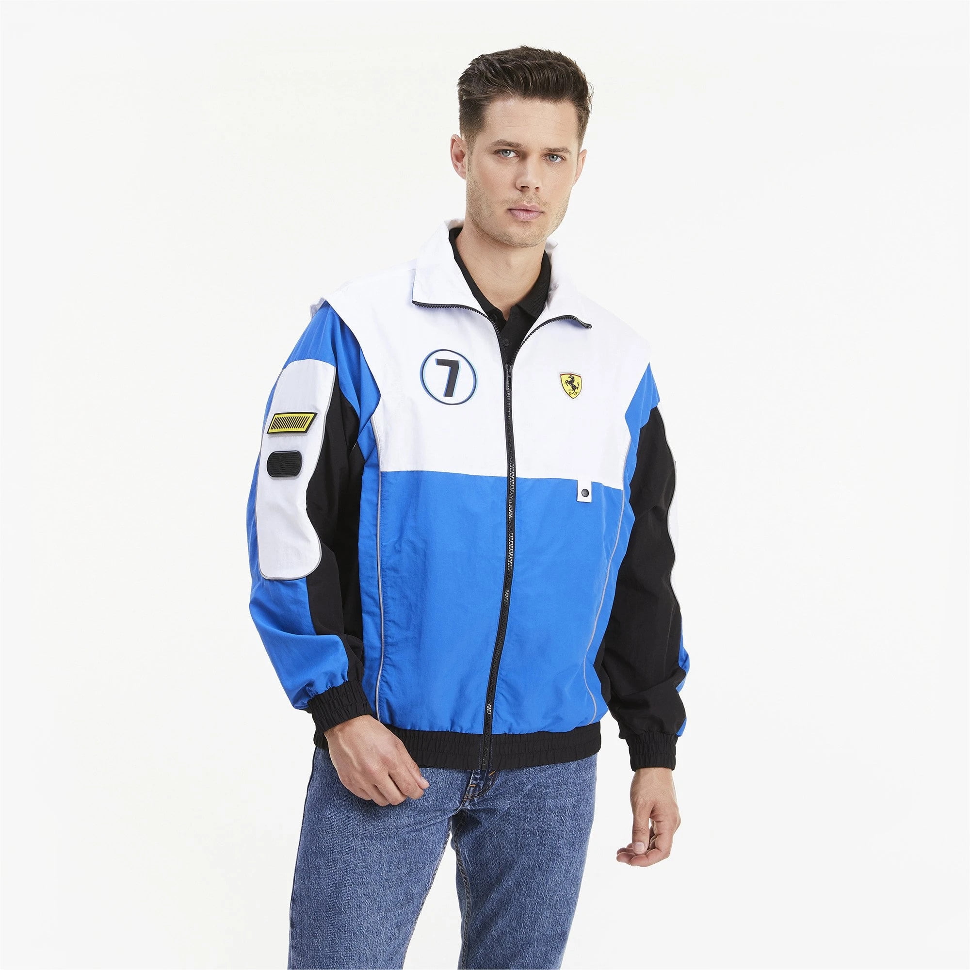 Puma Mens Scuderia Ferrari Race Statement Padded Half Zip