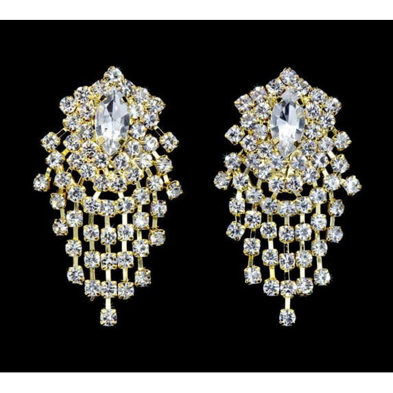 #5984G - Squid Earrings - Gold Plated