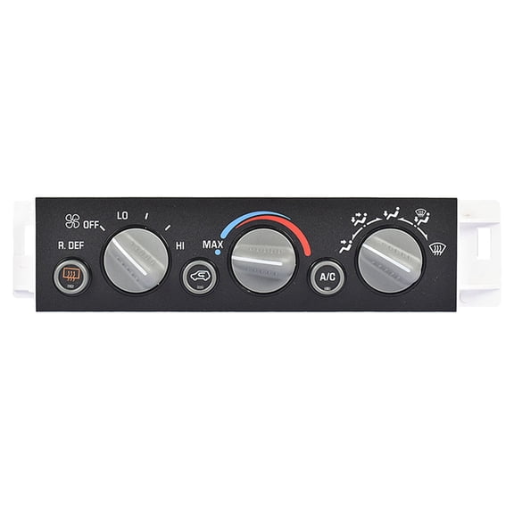 599-006 AC Heater Climate Control Panel For Chevy Suburban 1996-2000 For GMC For Escalade C1500 C2500 For Tahoe Yukon, Front Climate Control Module Switch Replace# 9378805 1572547-black