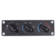 599-008 Front Heater Climate Control Panel For Freightliner M2-100 106 02-06 For M2-112 04-20 For Thomas Bus Saf-T-Liner 04-07, Hvac Control Module Air Conditioning Switch-black-A