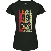 59Th Birthday 59 Year Old Level Up Gaming Shirt BLACK Unisex S-5XL Hot Trending Shirt, Vintage Birthday Gift