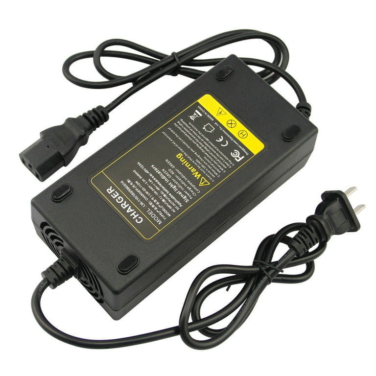 59V 1.8A Replacement for Electric Scooter Bike Lead Acid Battery Fast  Charger w/PC Plug 48 Volt