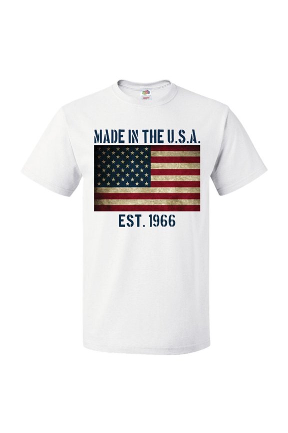 60th Birthday Gift For 60 Year Old Made In USA 1966 Shirt