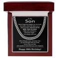 thumbnail image 1 of 59th Birthday Gifts for Son - To My Son Necklace Title: Stainless Steel, Box Choice: Luxury Box, 1 of 1