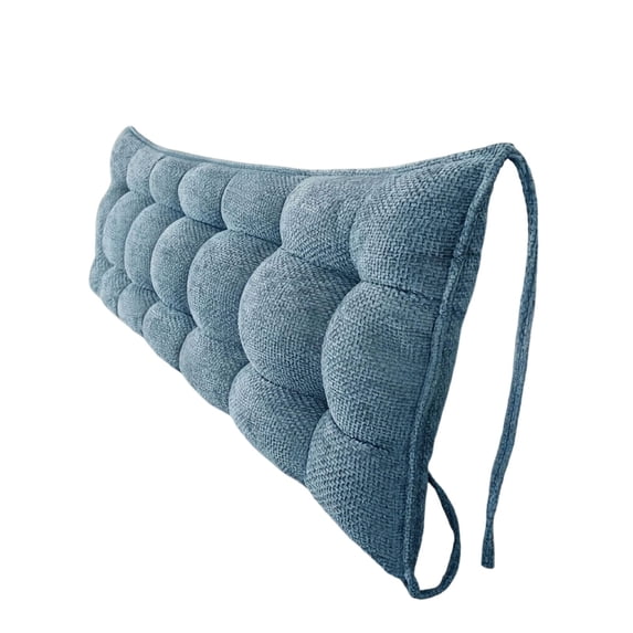 59x20in Tufted Velvet Headboard Backrest Pillow High‑Density Polyester‑Filled Cushion With Fixing Straps Wall‑Mountable