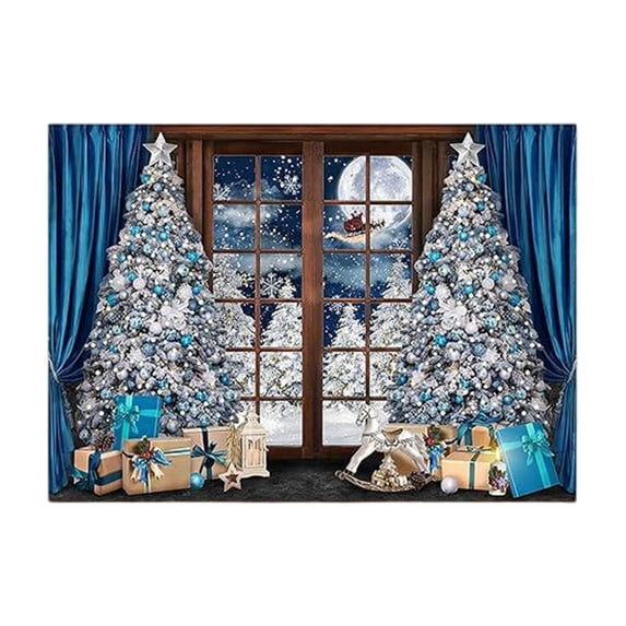 59x35 Inches Christmas Tapestries Room Wall Coverings Christmas Decoration Banner for Home Living Room Bedroom Photography Background