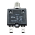 thumbnail image 1 of 5A/10A/15A/20A/30Amp Resettable Circuit Breaker Panel Overload Protection Switch 30A, 1 of 8