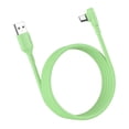 thumbnail image 1 of 5A Android Liquid Silicone 90 Degrees Micro USB Cable Fast Charging USB Charger Cable Data Cable Usb Micro USB, 1 of 7