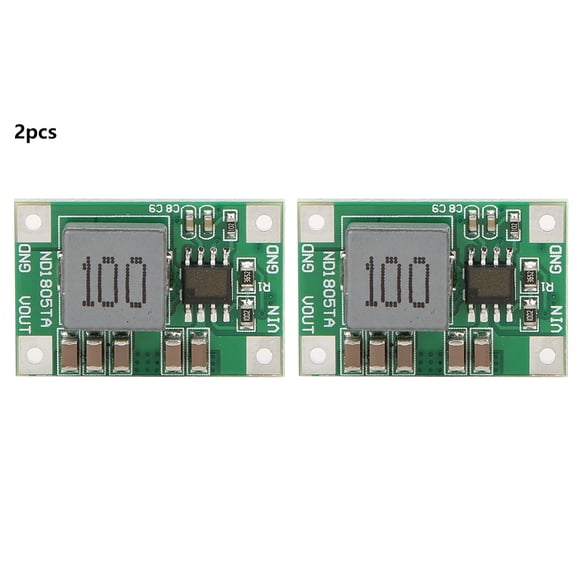 5A DC-DC Buck Converter Step Down Module, 5-18V Input to 3V/3.3V/3.7V/4.2V/5V/6V Output, Adjustable Power Supply Board for Motor and LED Projects