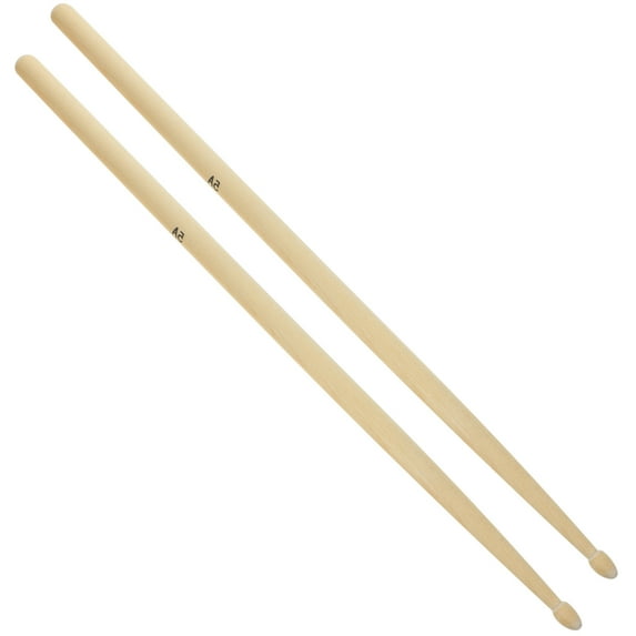 5A Maple Drumstick Wood Sticks for Children Musical Instruments Kit Major Bass Beginner Drumsticks Mallet