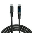 thumbnail image 1 of 5A Power Delivery with Digital Power Display Braided Type C Cord for Phone, 1 of 7