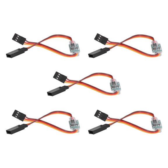 5A Servo Rotation Inverter, Universal RC Aircraft Steering Gear Control, 3.6V,24V, 5,Piece Set