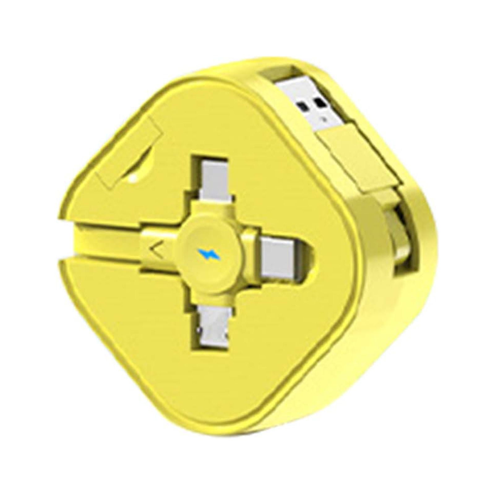 5A Super Fast Charging Three-In-One Data Cable, Telescopic Support To ...